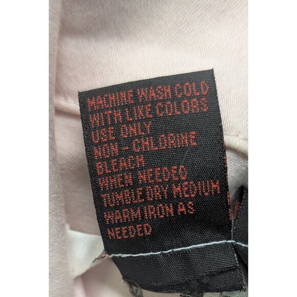 Pink Barbiecore Live A Little Cropped Jean Jacket Tailored Stretch Cotton Snap M - Picture 7 of 10